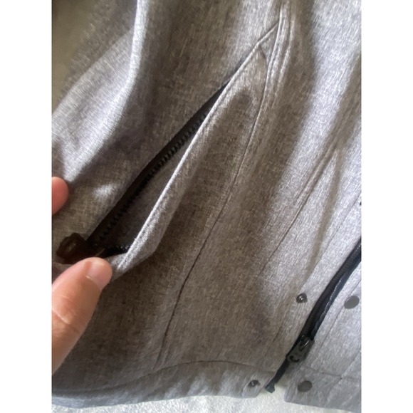 Levi's Classic Soft Shell Trucker Jacket Men's Medium Gray Hooded Casual - Picture 5 of 8